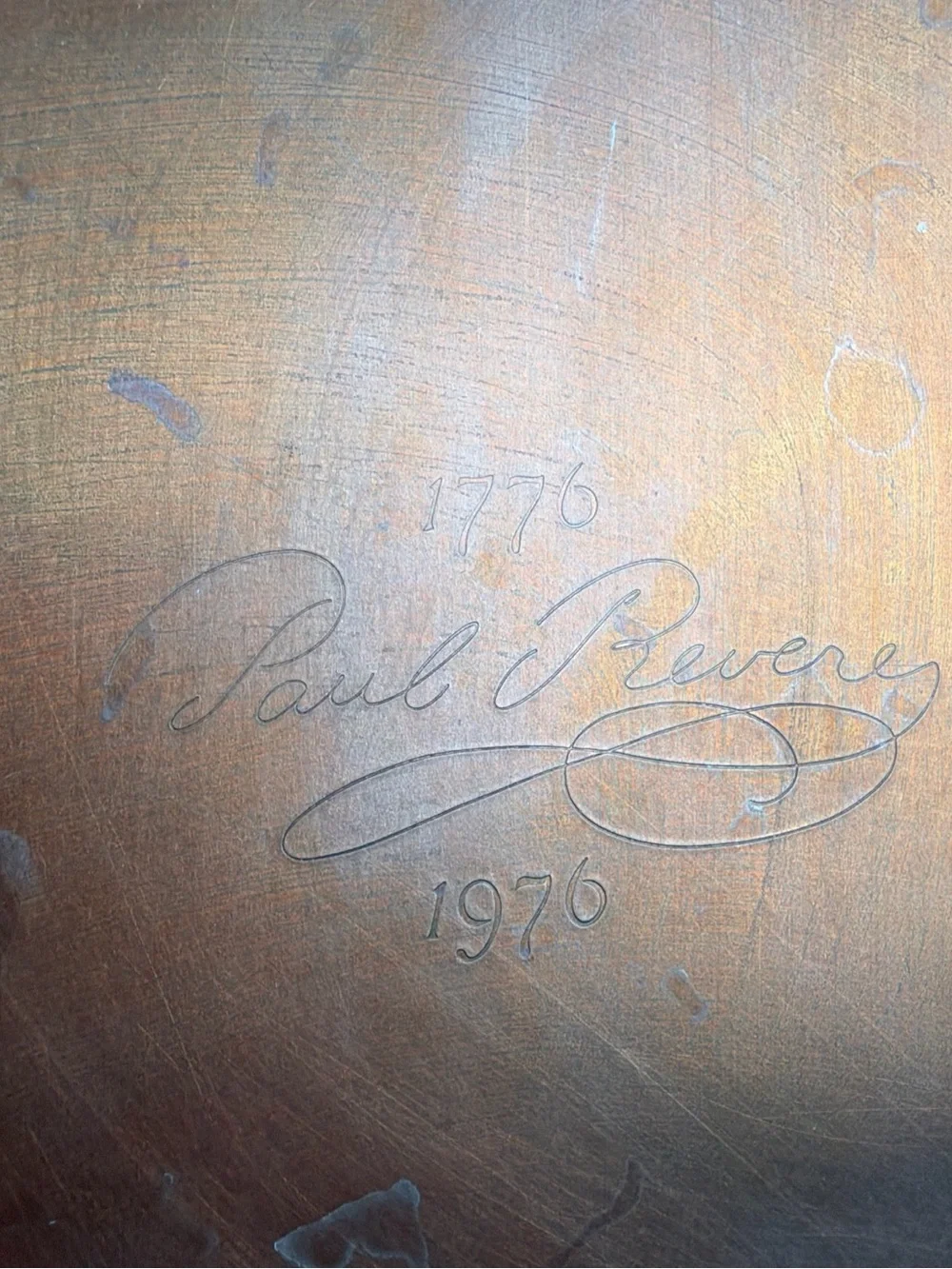 Paul Revere brass good