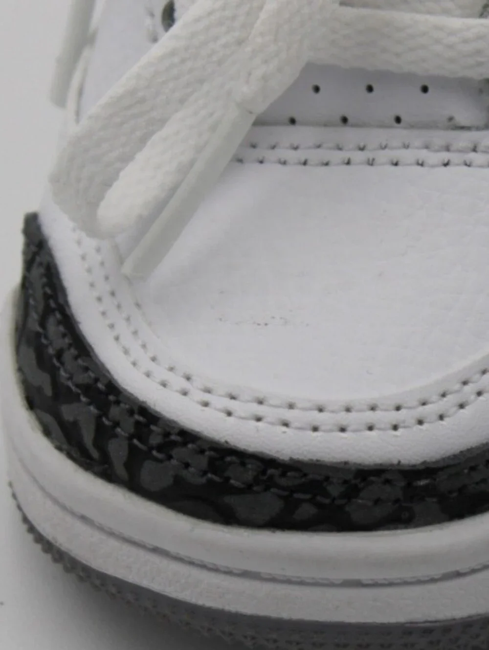 Jordan 3 Retro TD Dark Iris White Purple Size 5C