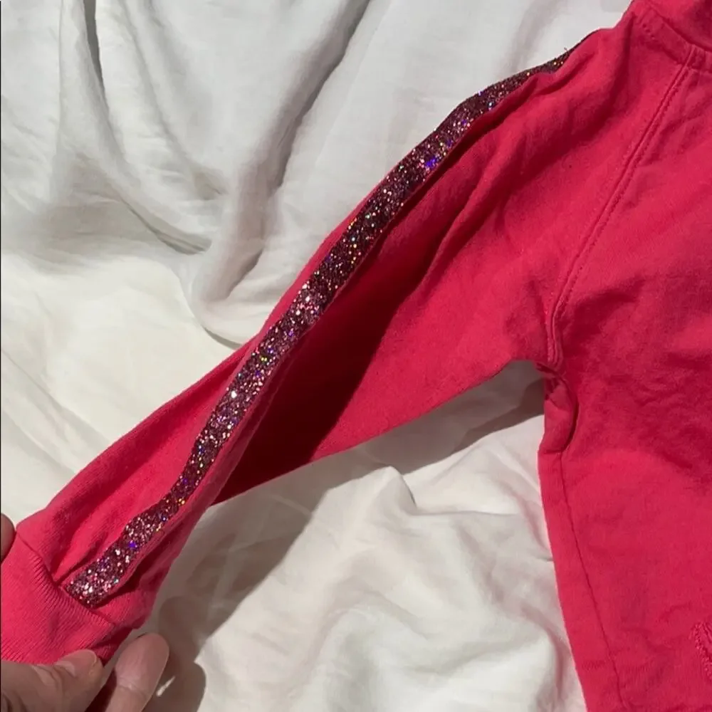 Carter’s 24m hot pink hooded sweatshirt worn once