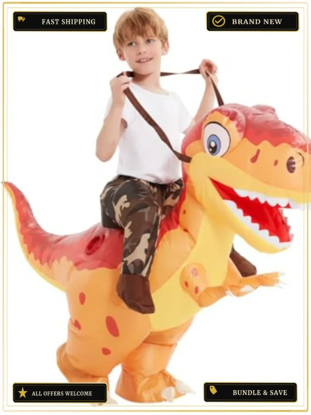 N/A inflatable dinosaur