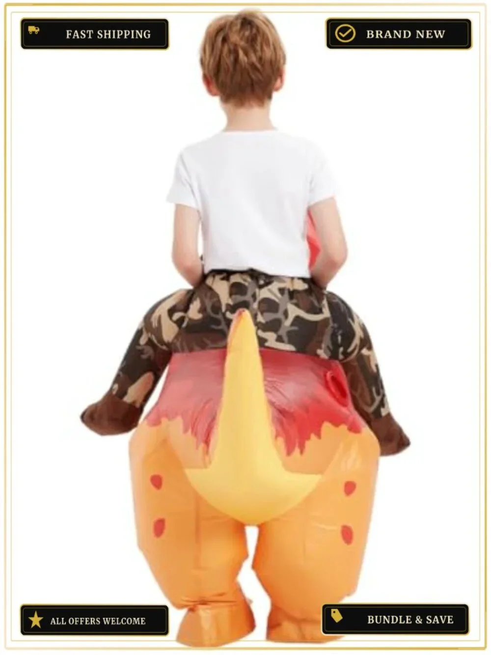 N/A inflatable dinosaur