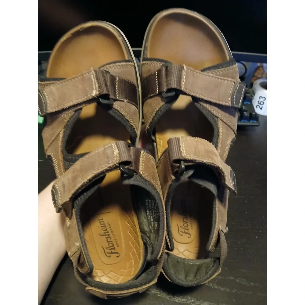 Florsheim Comfort‎ Tech Sandles 14321-215 Mens Size 10M #895