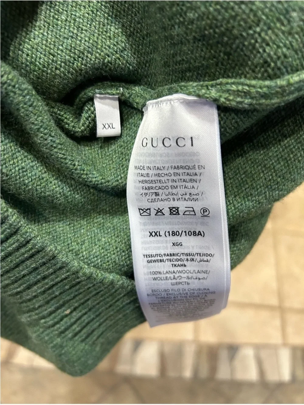 Gucci crewneck sweater