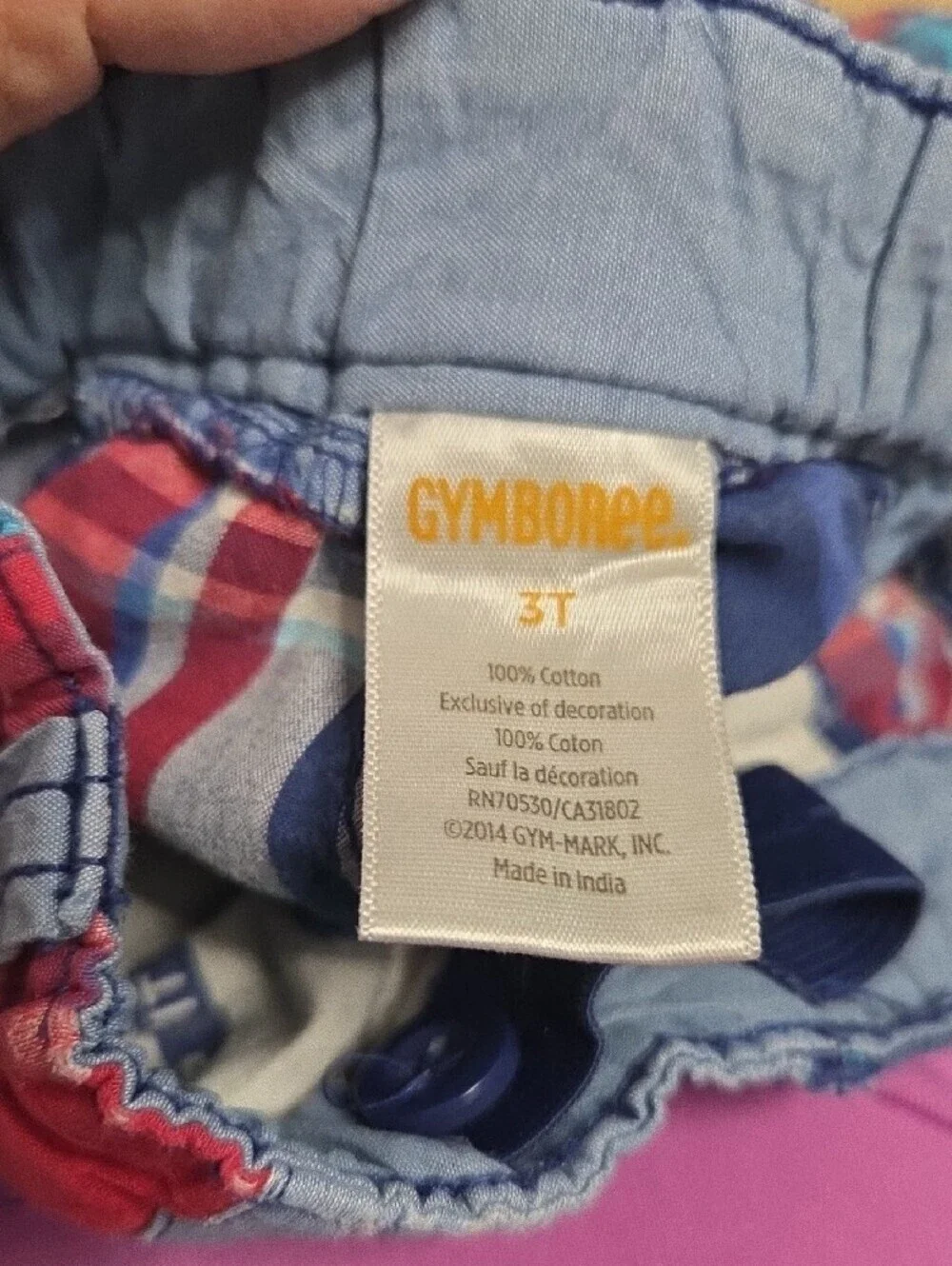Gymboree colorful patchwork