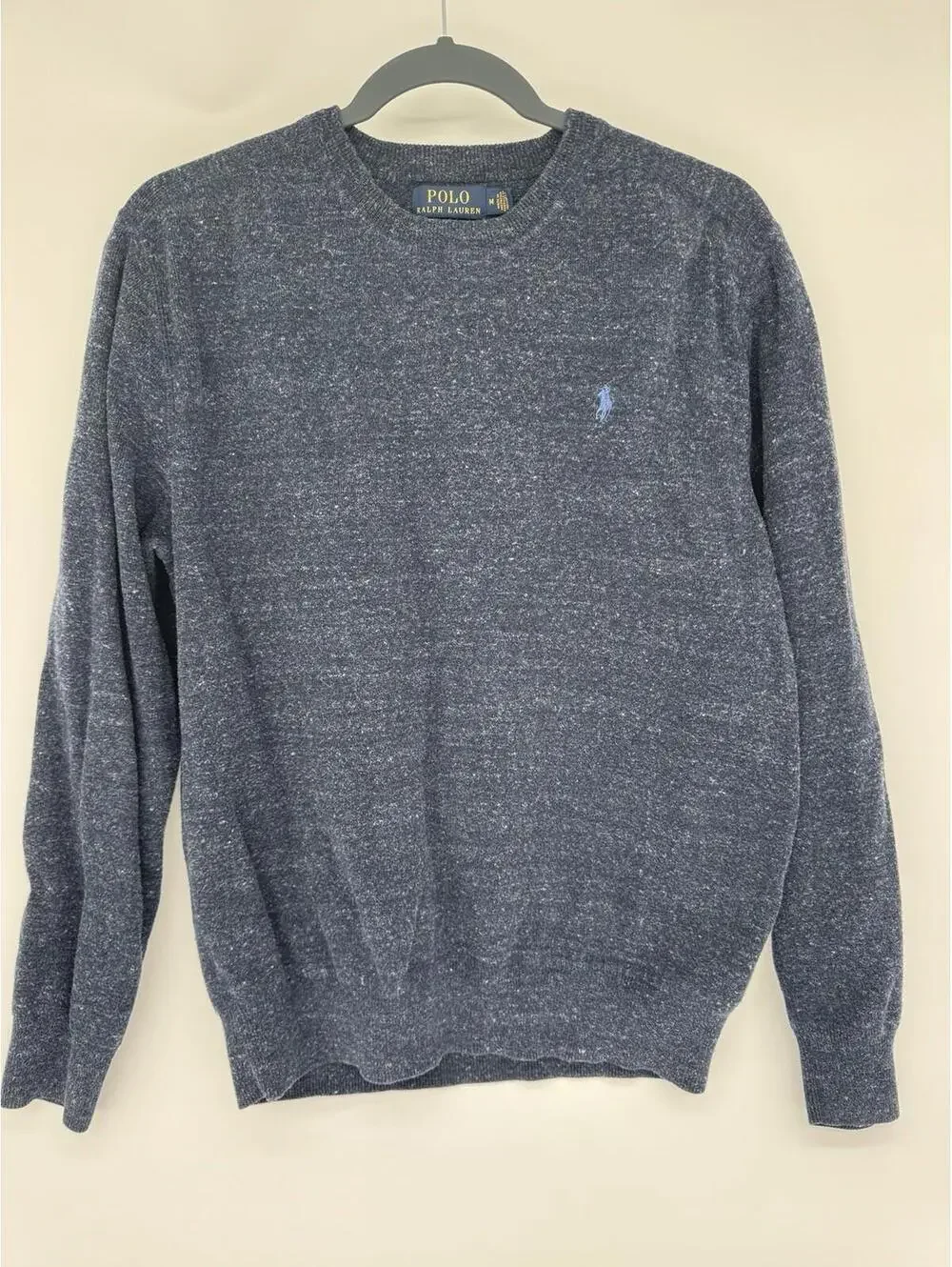 Vintage Men’s Polo Ralph Lauren Crewneck Sweater Blue Size Medium