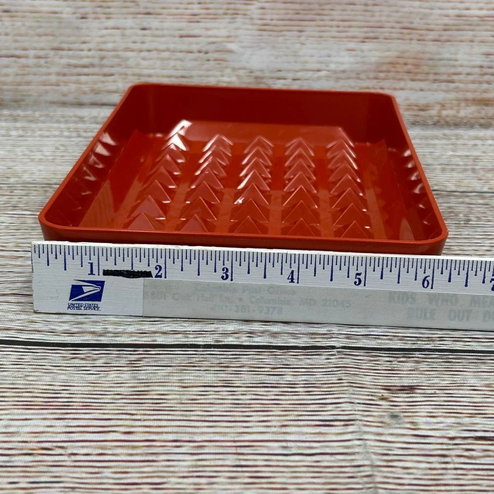 Vintage Tupperware Season-Serve Marinating Container 1292-8‎ Orange White Lid