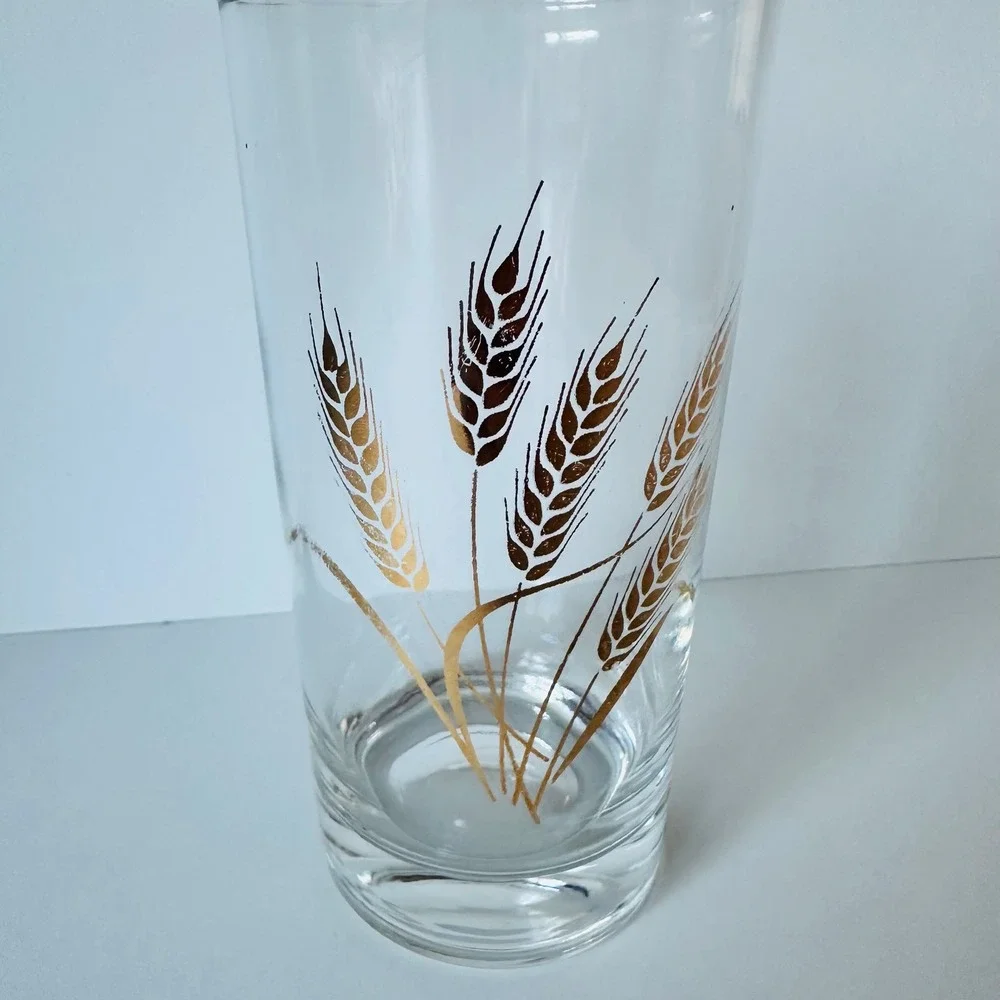 Libbey vintage golden