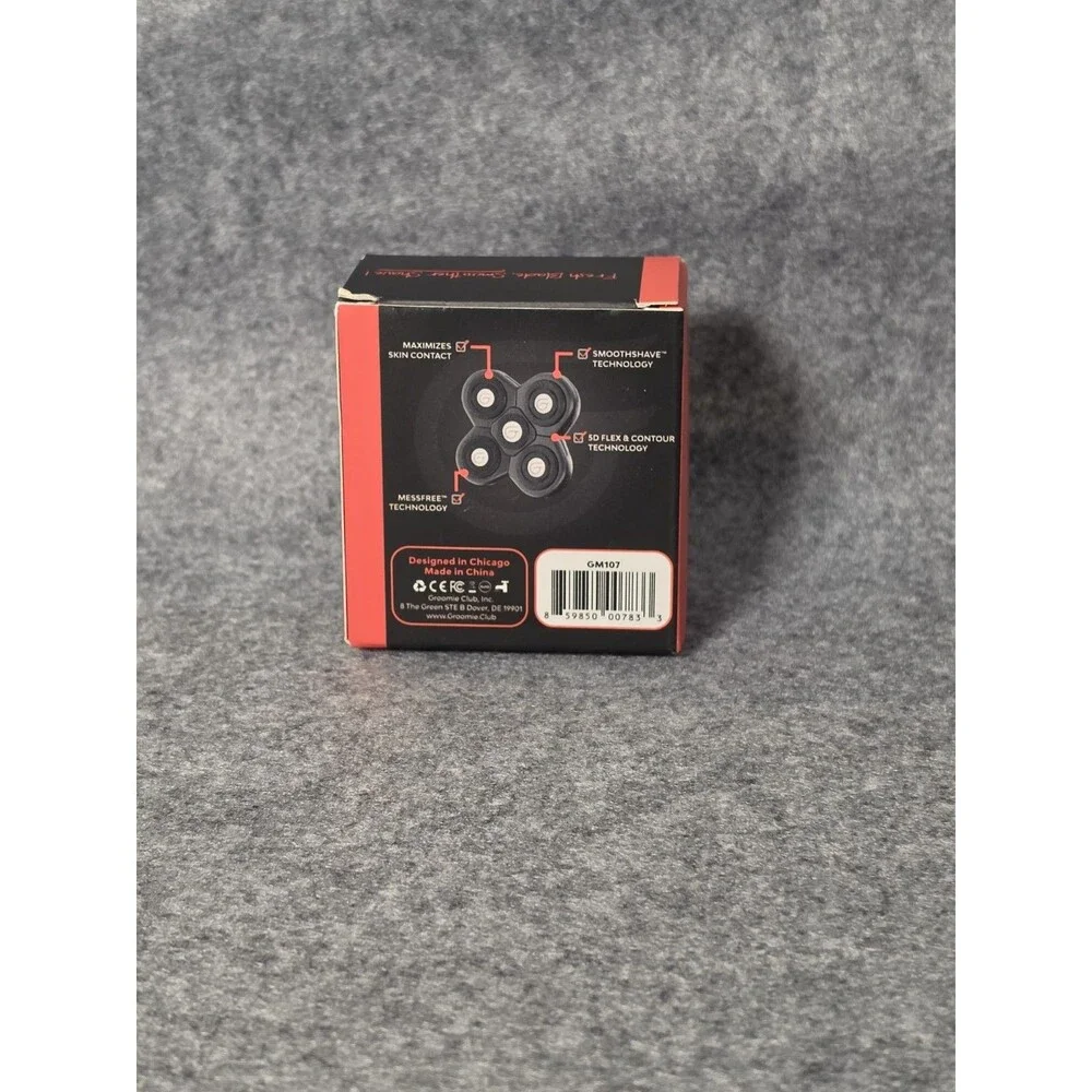Groomie BaldiePro Blade Refill 1.0 – 5-Blade Replacement – New