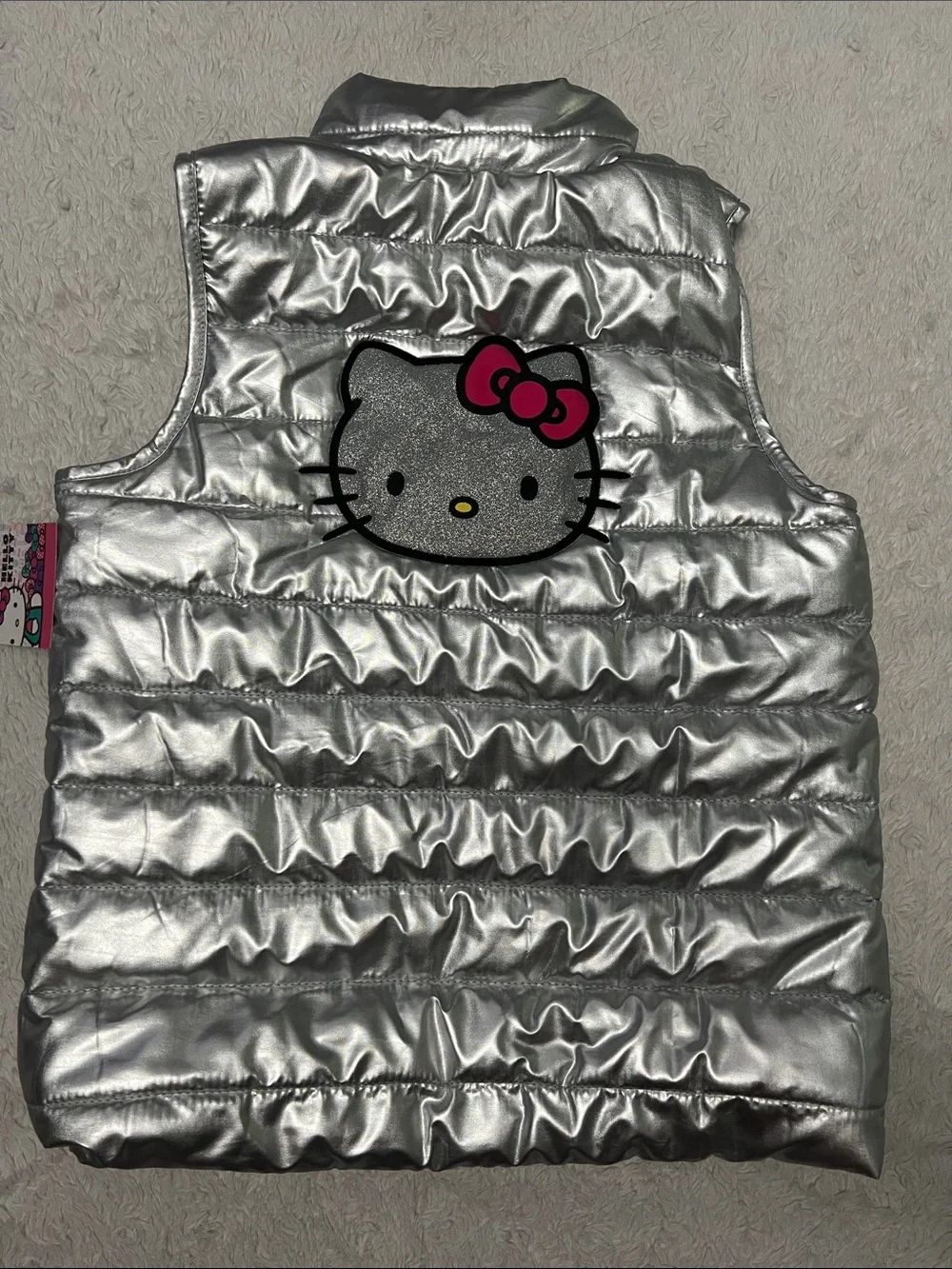 Hello Kitty charm character quilted