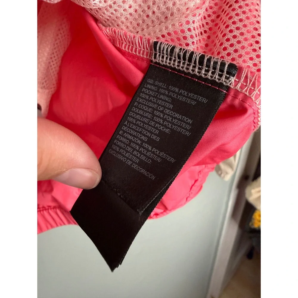 The‎ North Face packable windbreaker jacket youth in pink