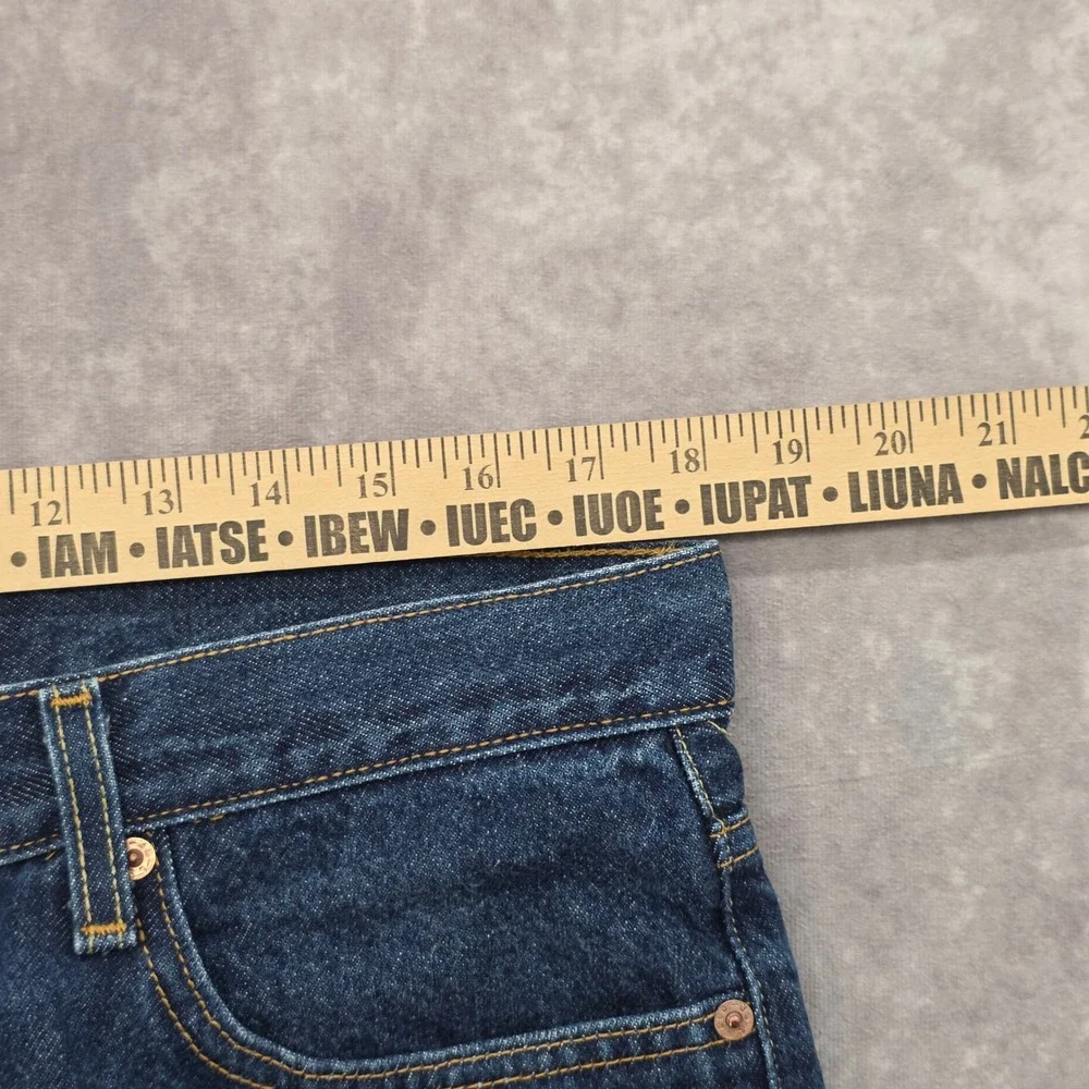 Vintage Levis 505 Jeans Mens 36x30 Dark Wash Straight Leg Regular Fit Denim Y2K