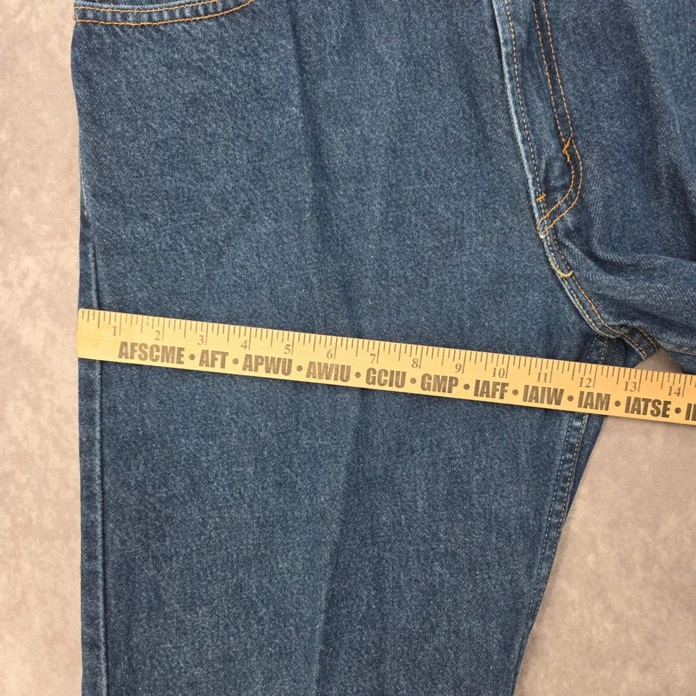 Vintage Levis 505 Jeans Mens 36x30 Dark Wash Straight Leg Regular Fit Denim Y2K