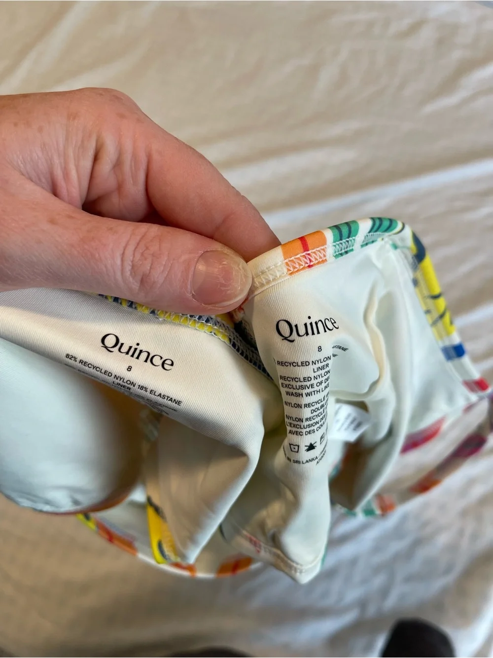 Quince brand size
