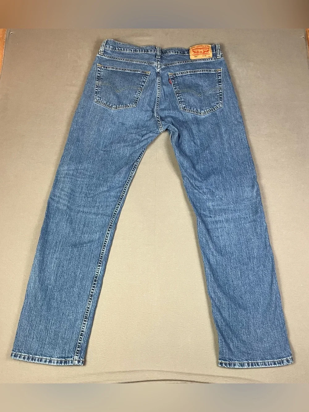Levis leg lower spot