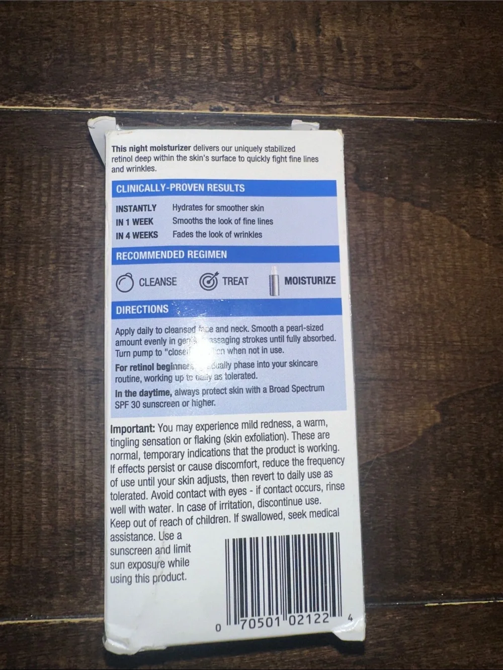 Neutrogena rapid wrinkle