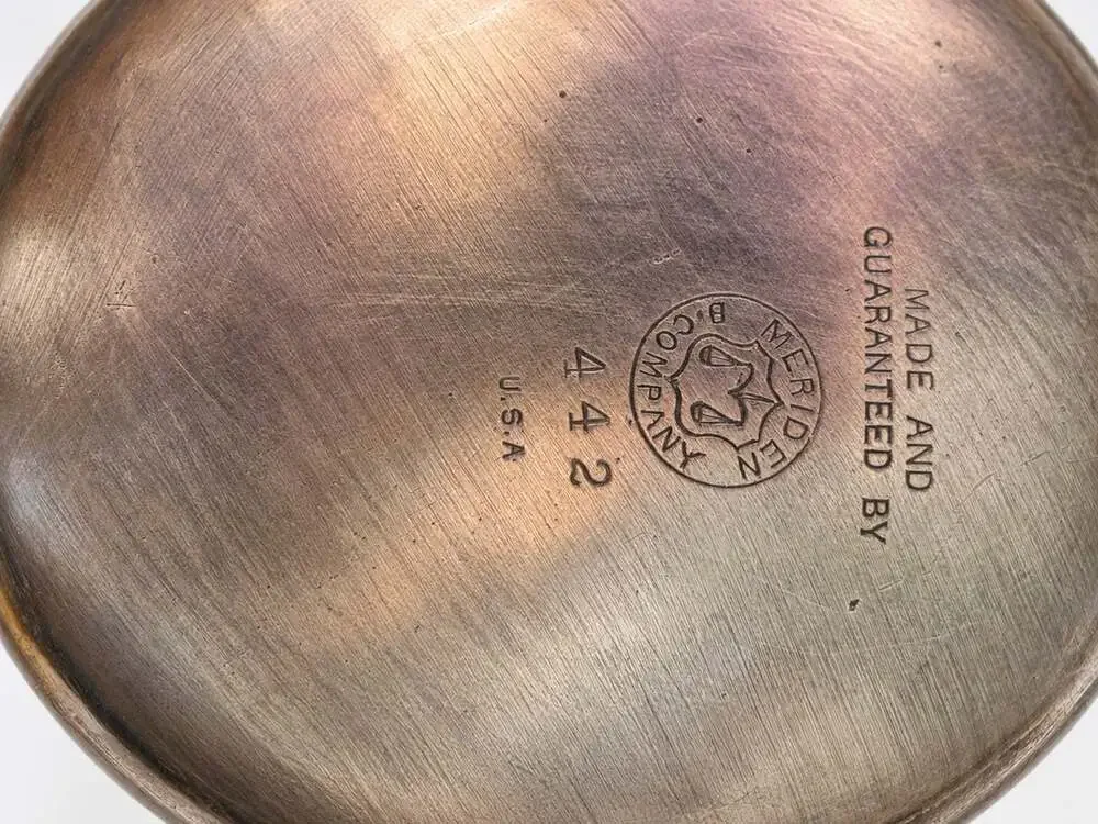 Meriden B Company vintage silver