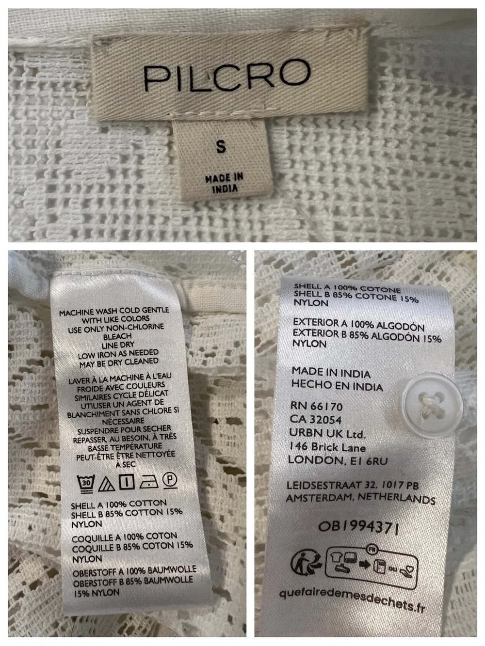 Anthropologie lightweight cropped