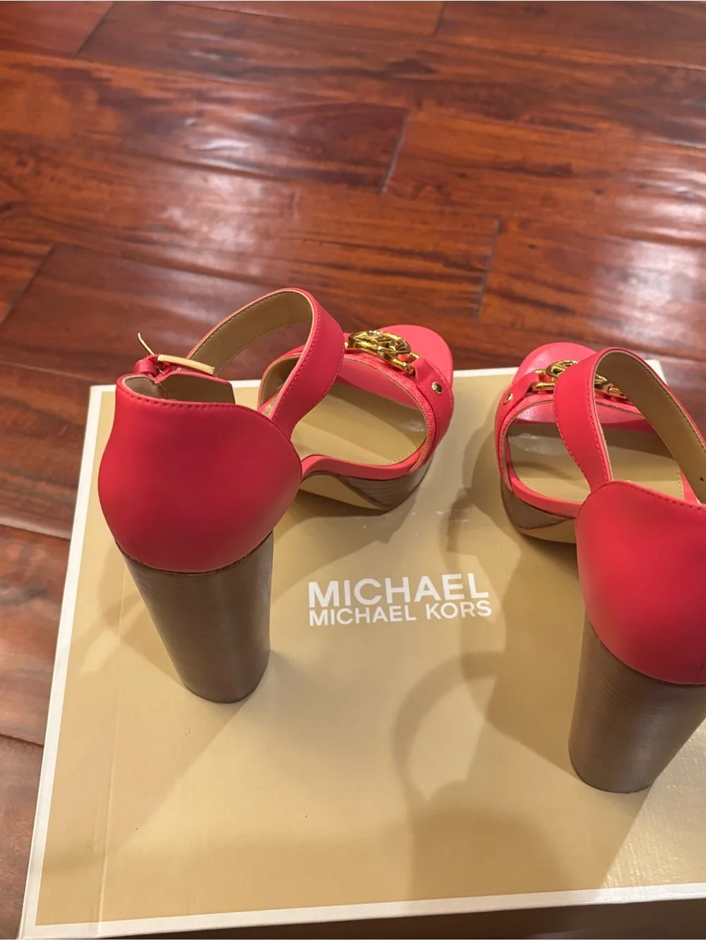 Michael Kors bold coral