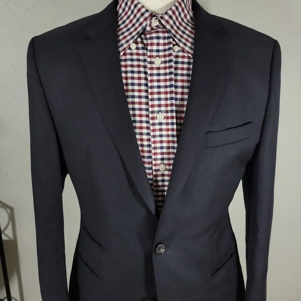 Hugo Boss before completing