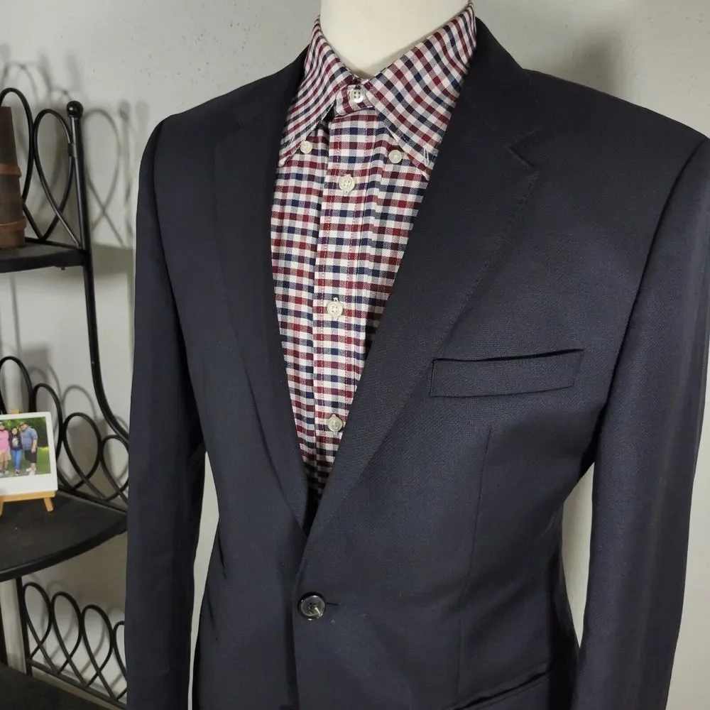 Hugo Boss before completing