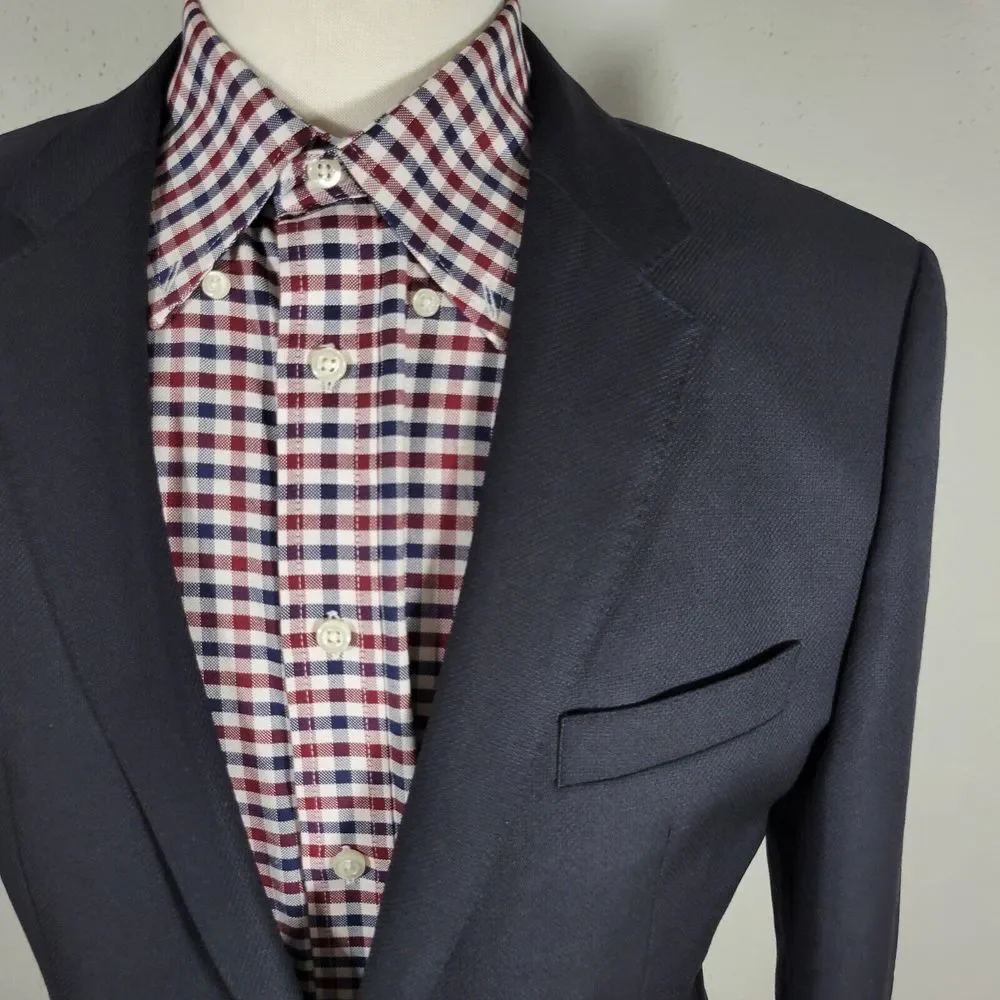 Hugo Boss before completing
