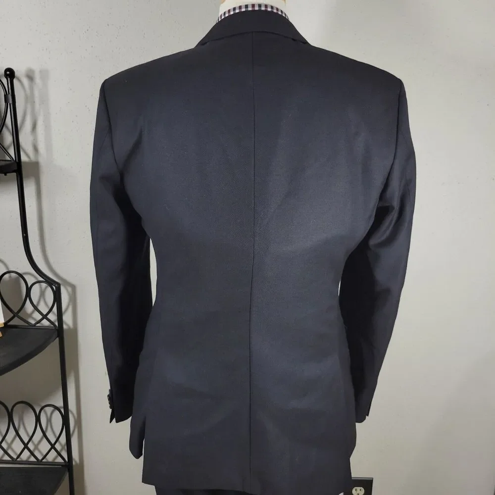 Hugo Boss before completing
