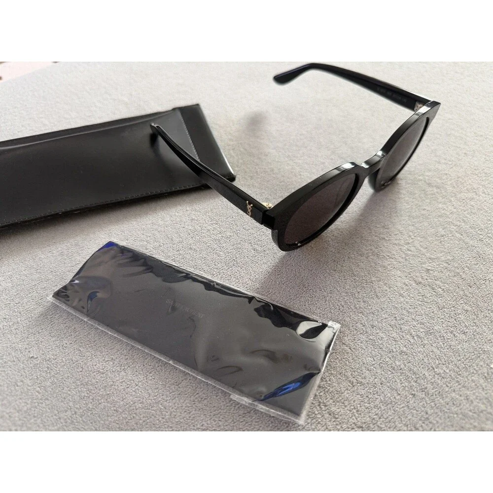 Saint Laurent worn just