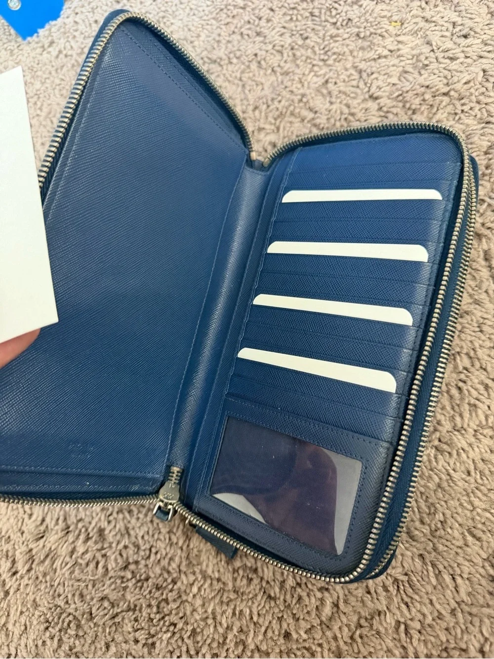 Prada embossed logo preloved
