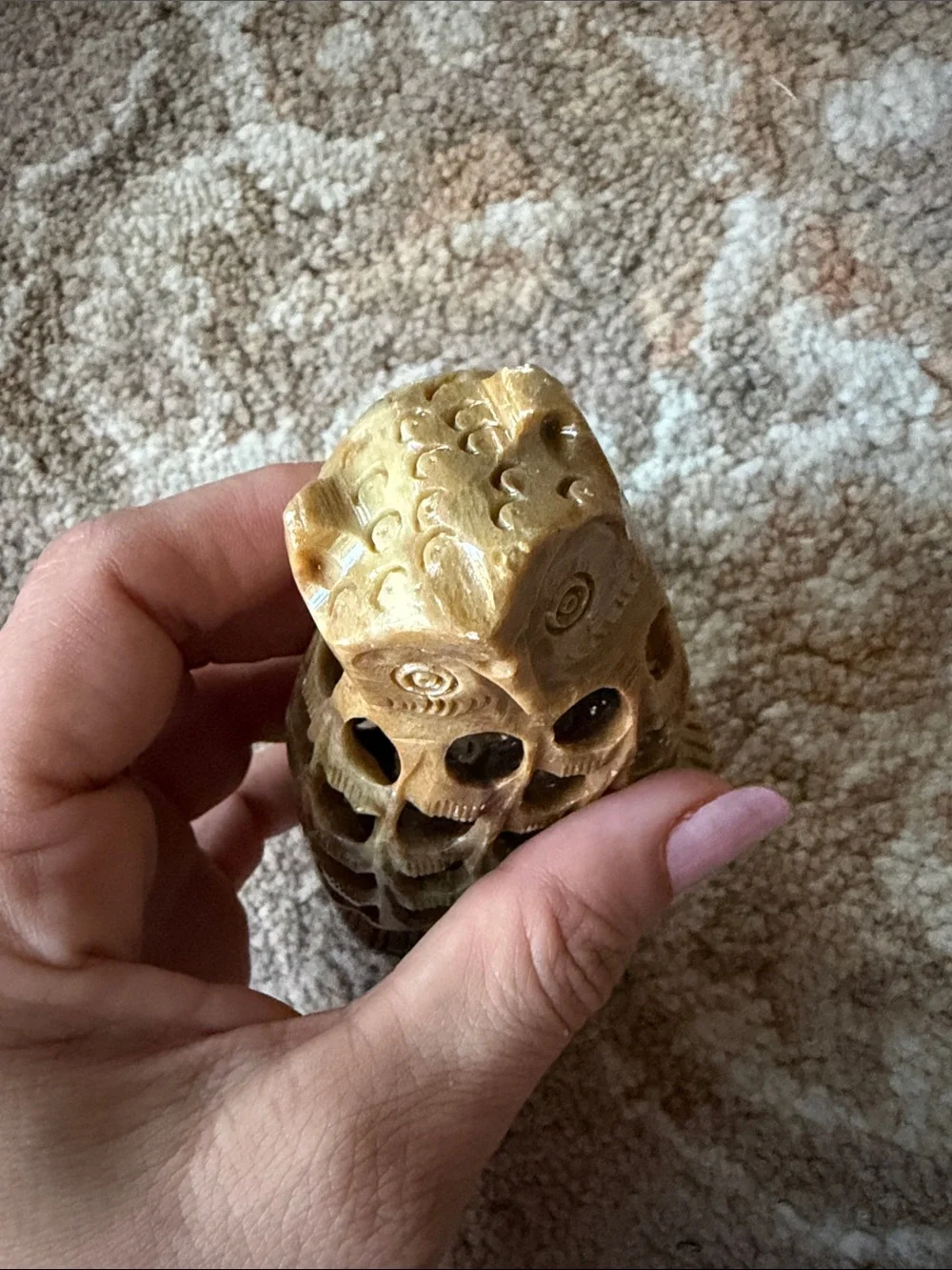 Vintage owl inside