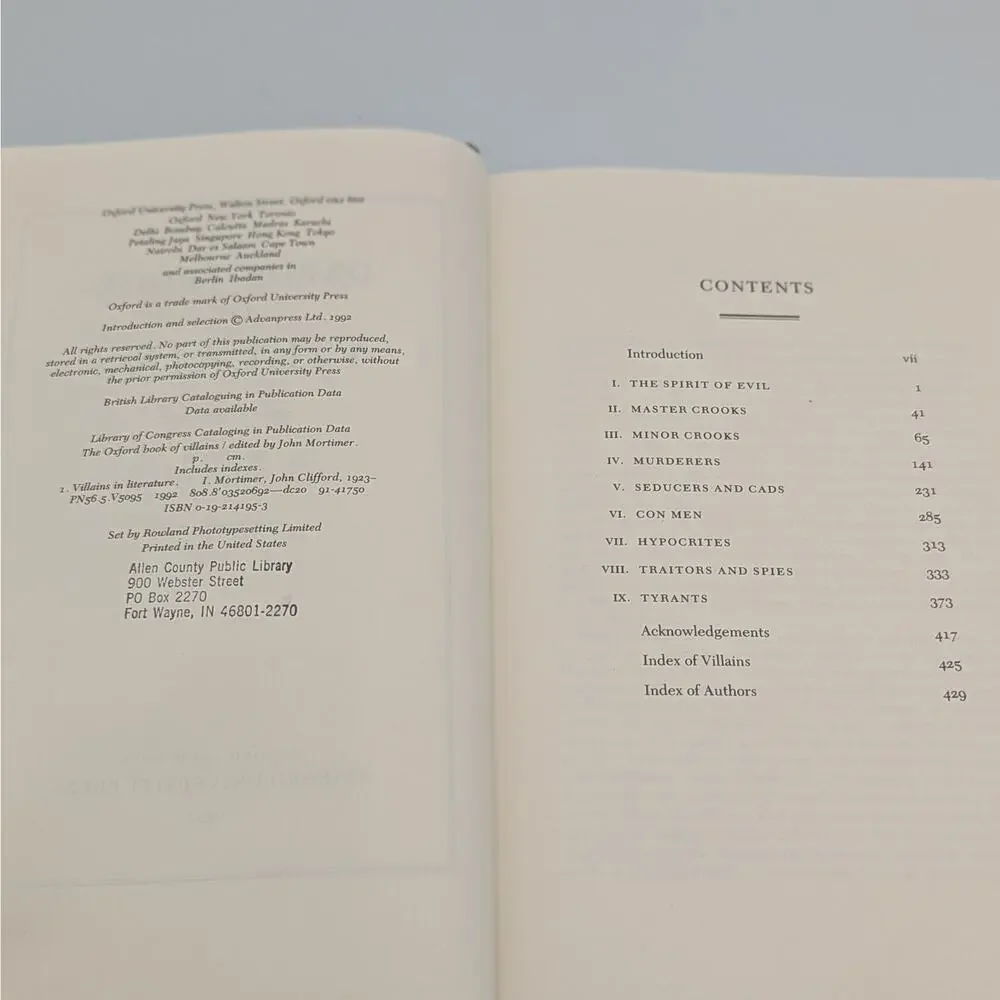 Oxford University press published 1992