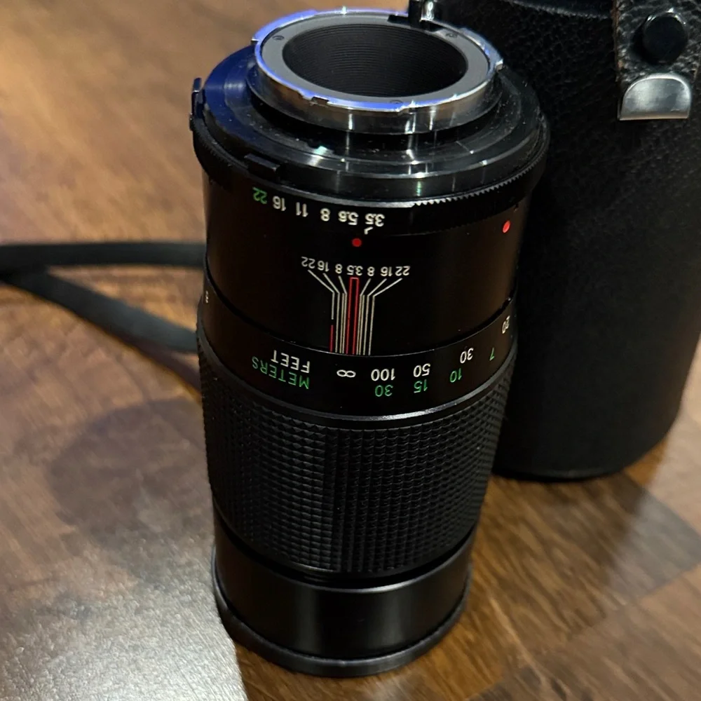 Vivitar camera lens