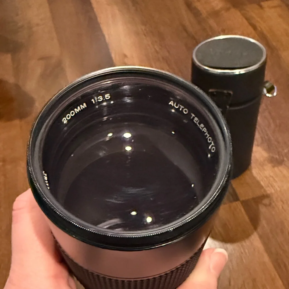 Vivitar camera lens