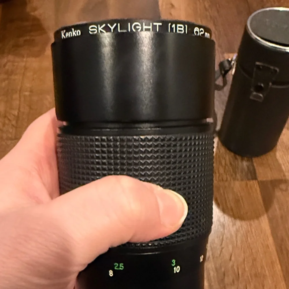 Vivitar camera lens