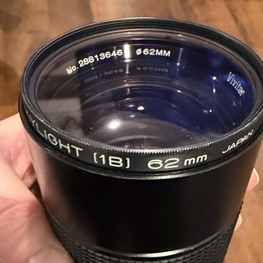 Vivitar camera lens