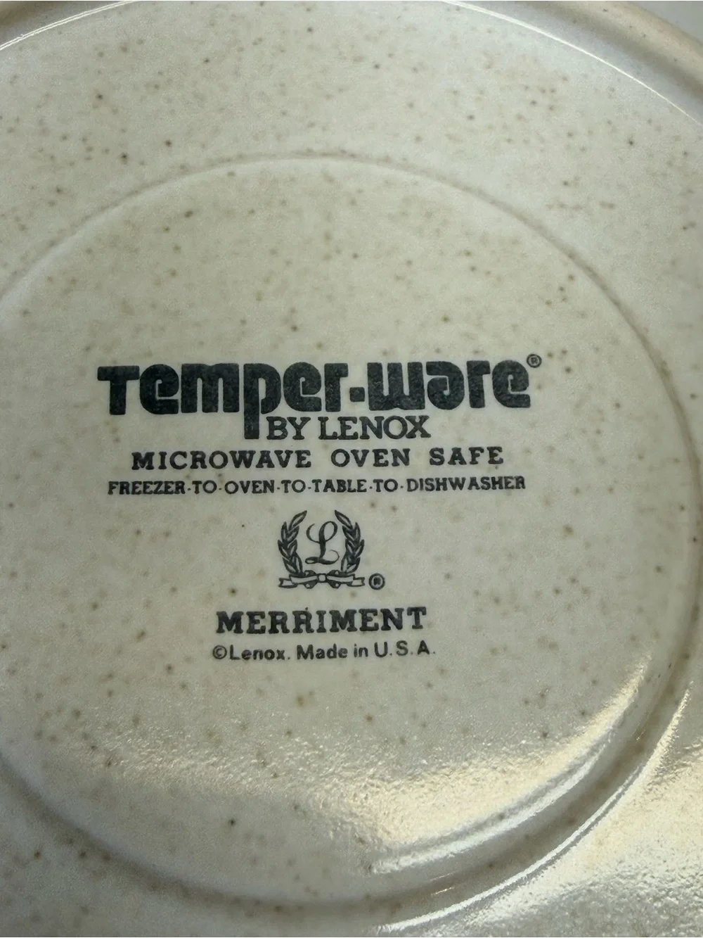 Lenox temperware by