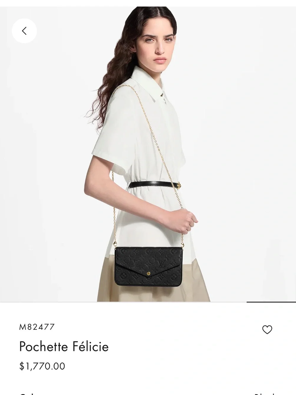 Louis Vuitton sleek envelope