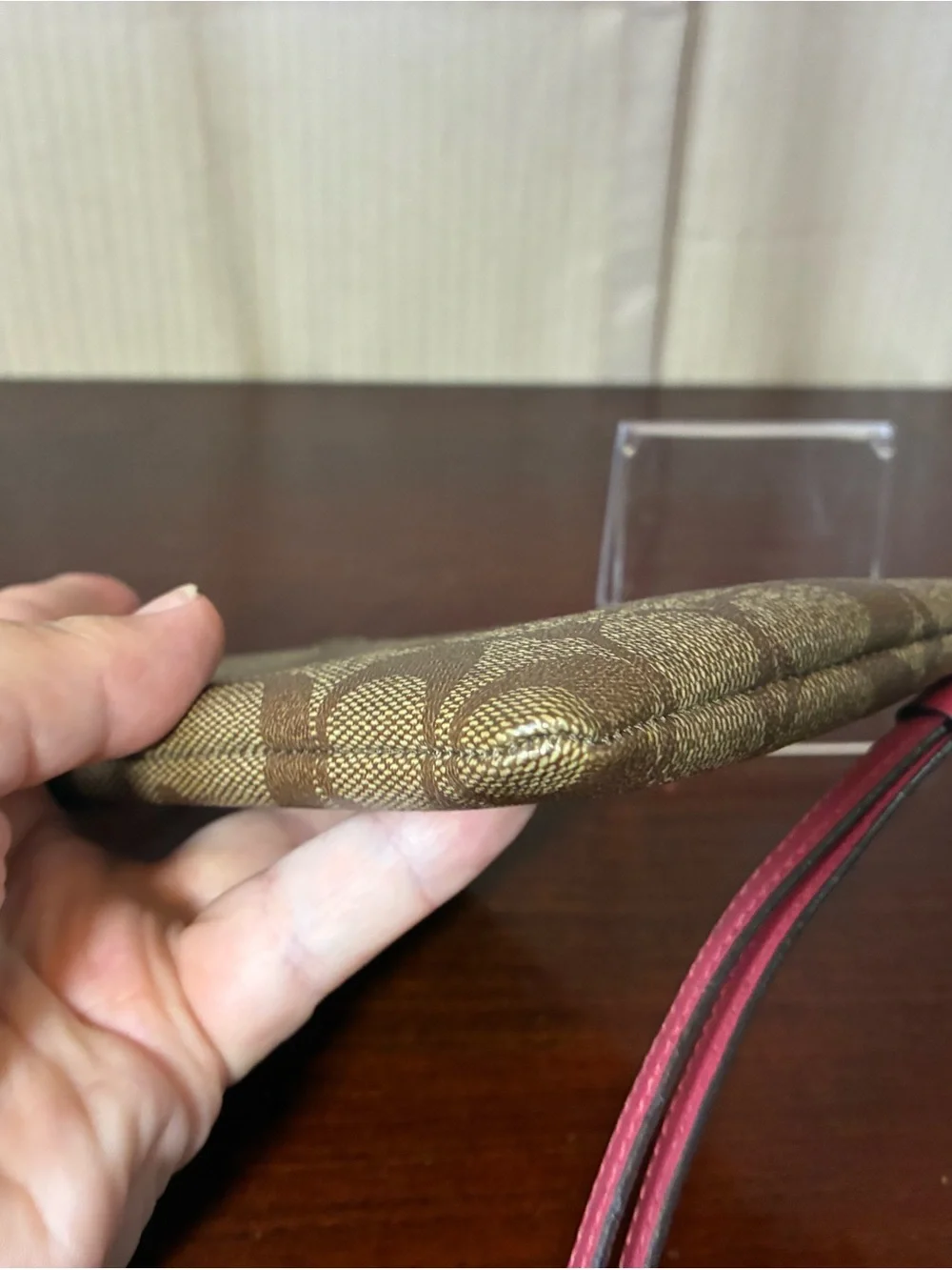 Coach times strap