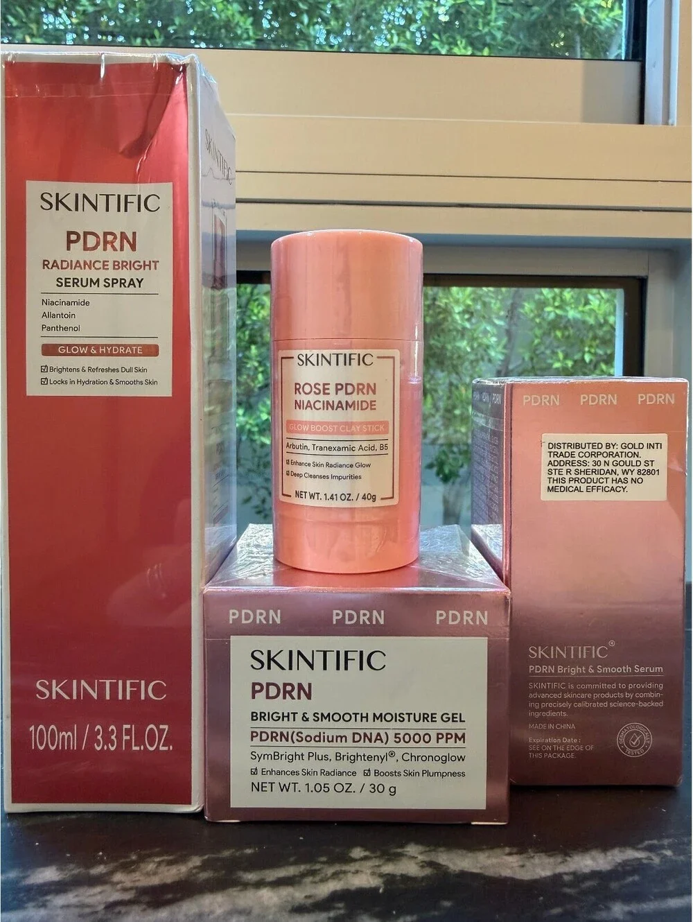Skintific PDRN skincare set of 4