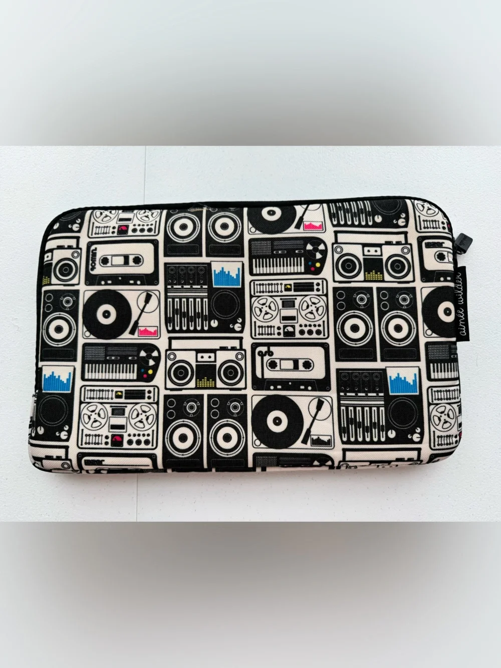 Aimee Wilder Retro Music DJ Laptop Sleeve 13