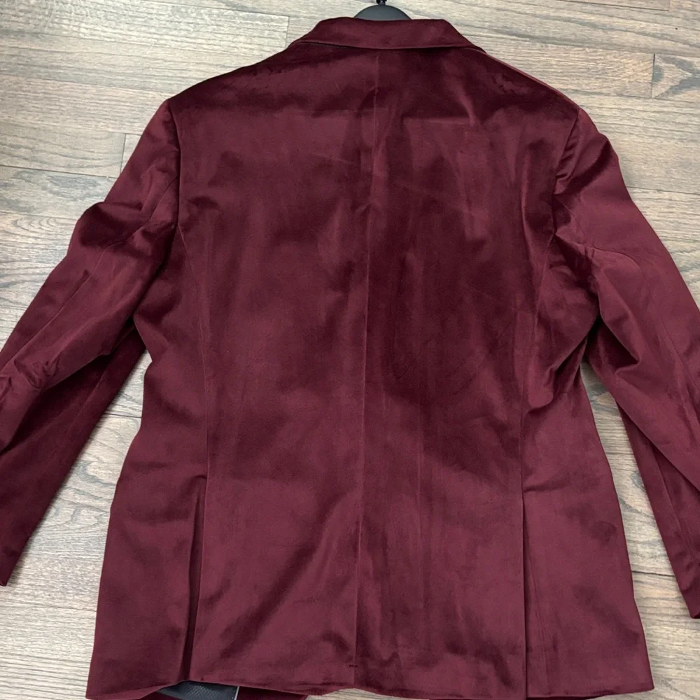 Mens Wearhouse luxurious burgundy