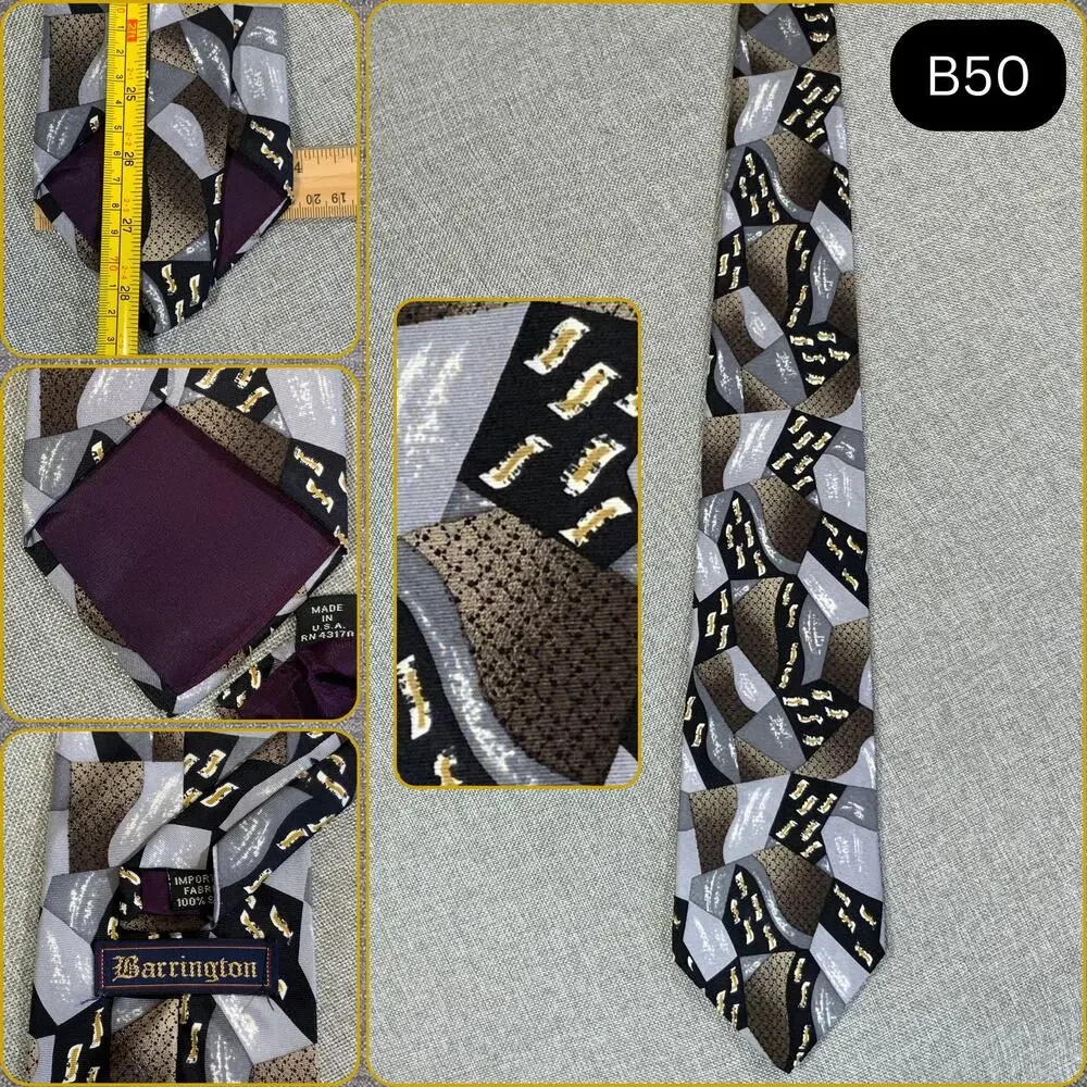 Barrington necktie 100%