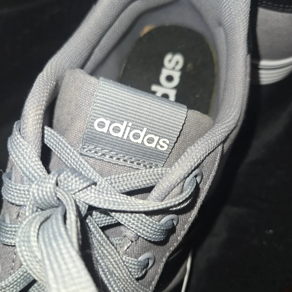Adidas Gray and Black Sneakers Unisex M8.5/ W 10.5