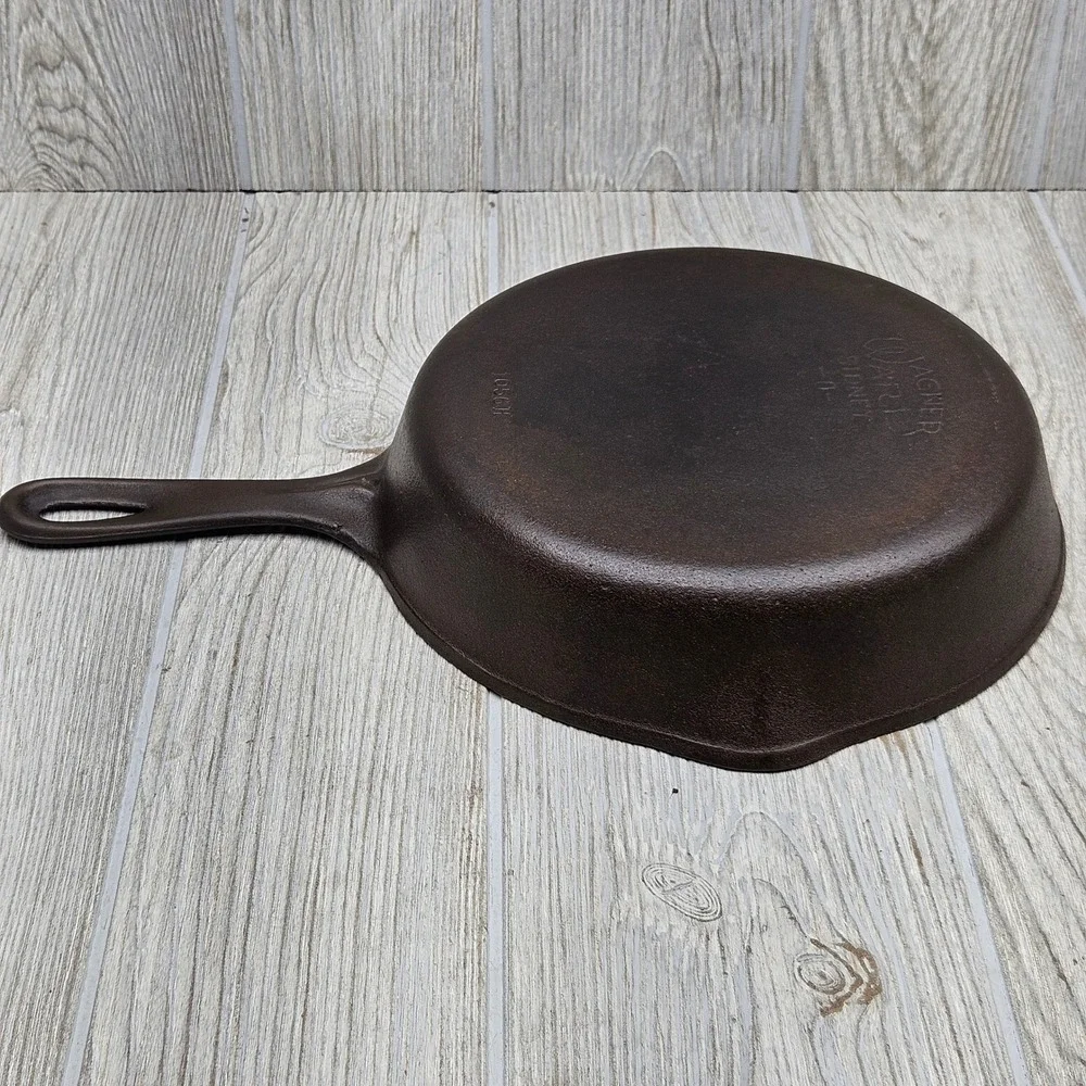 Vtg Wagner Ware Sidney O Cast Iron Skillet 6 Stylized Logo 1056H 9