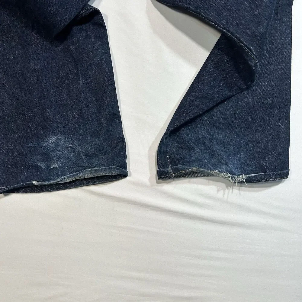 Levi's 517 Jeans Mens 40x32 Blue Denim Bootcut 100% Cotton Dark Wash
