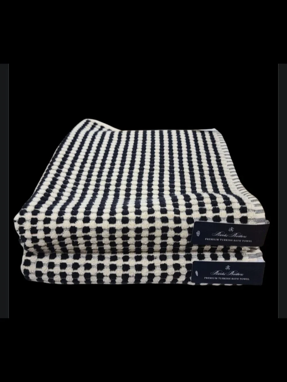 Brooks Brothers check  towel brooks