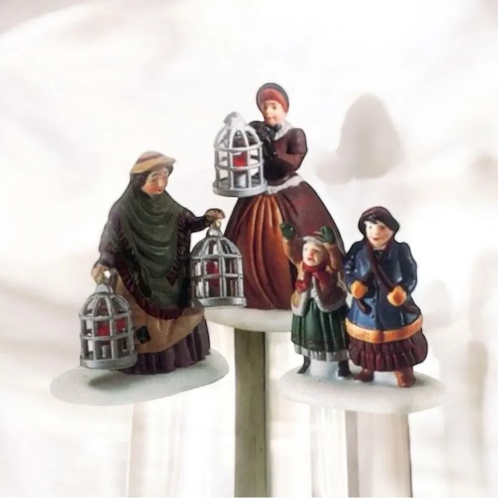 DEPT 56 THE BIRD SELLER‎