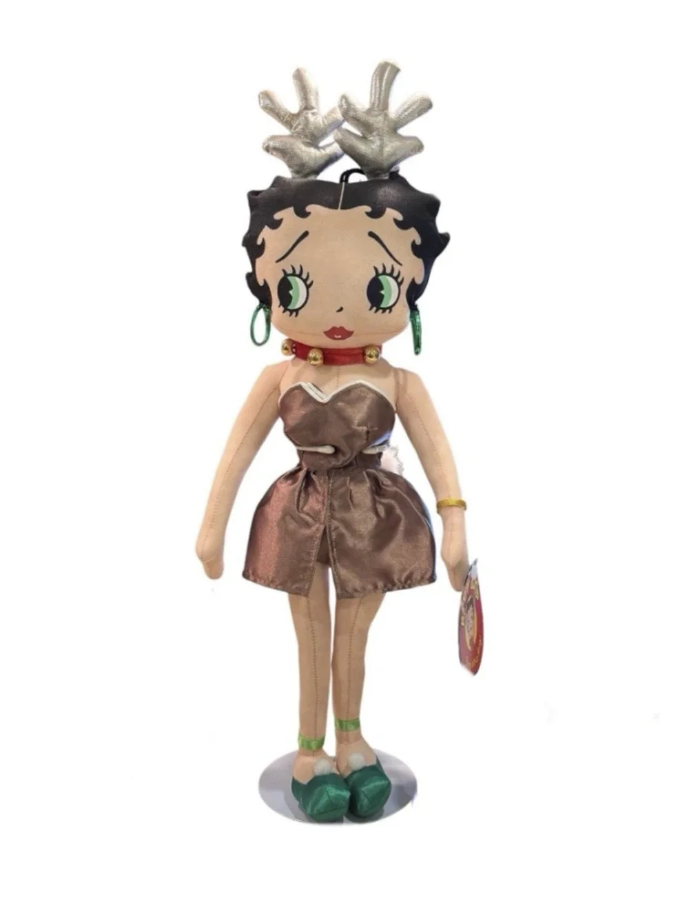 Betty Boop Rag Doll Holiday Reindeer Edition 1999 19”