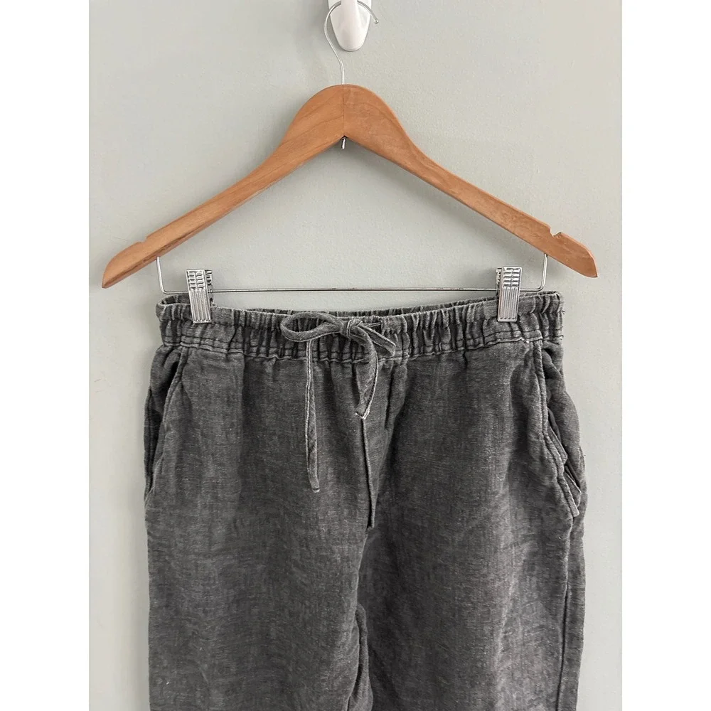 Zara linen drawstring
