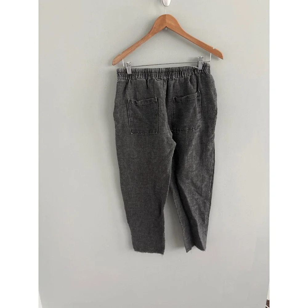 Zara linen drawstring