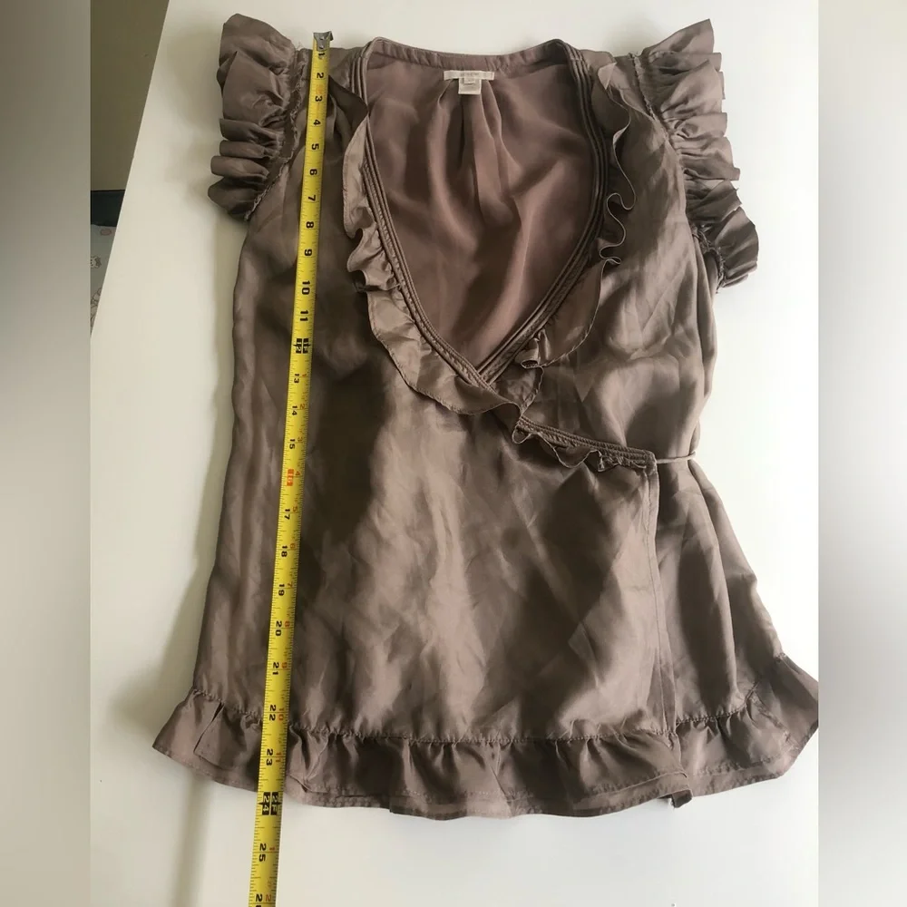 J. Crew crew ruffled